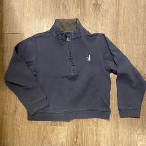 Johnnie-O Boys Blue Fleece 1/4 Zip
Sweatshirt Shirt